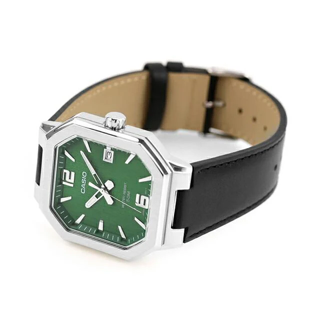 MTP-B195L-3AV Reloj Casio de hombre banda de piel - Image 3