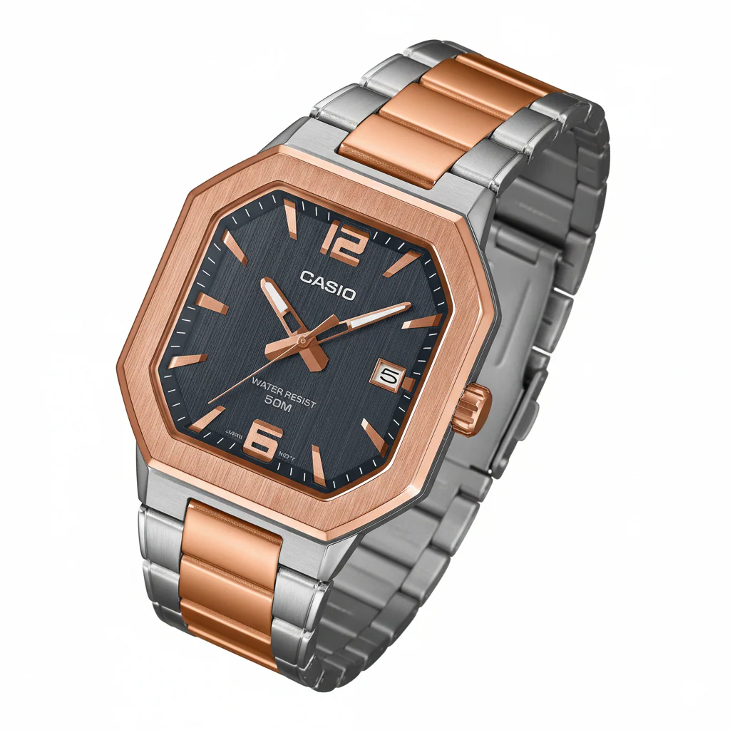 MTP-B195RG-2AV Reloj Casio de hombre correa de metal - Image 3