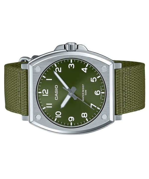 MTP-E730C-3AV Reloj Casio Análogo para Caballero con Correa de Tela - Image 2
