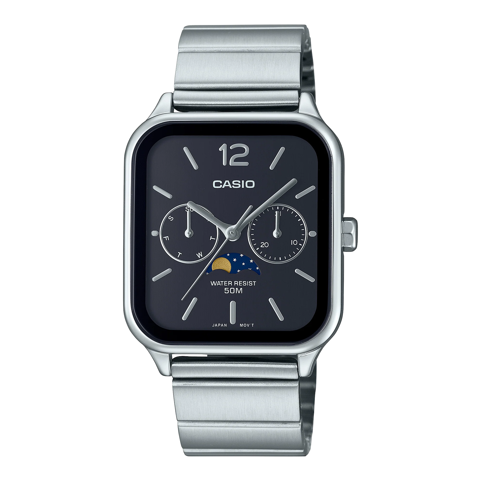 MTP-M305D-1AV casio de hombre pulsera de metal