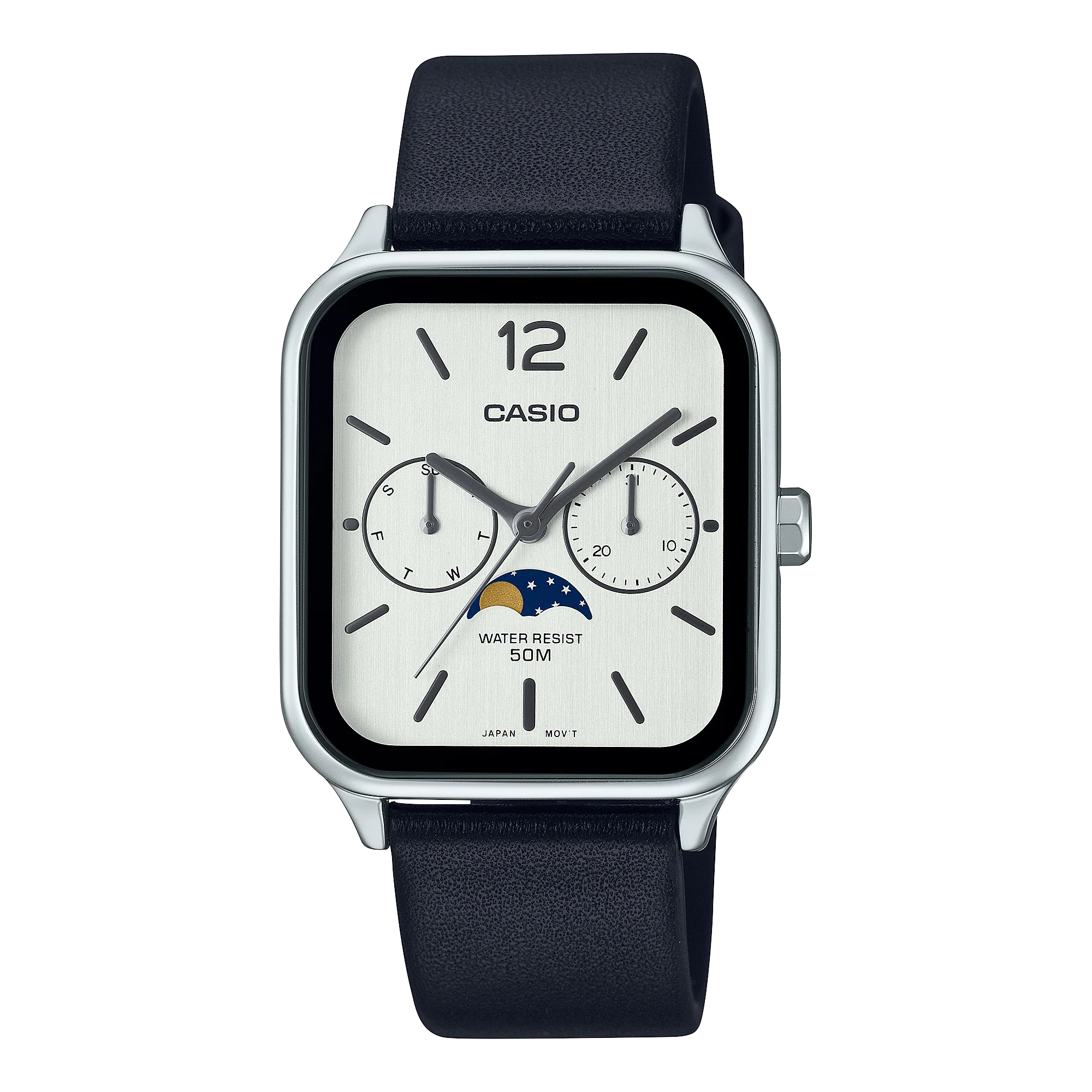MTP-M305L-7AV Casio de hombre pulsera de piel