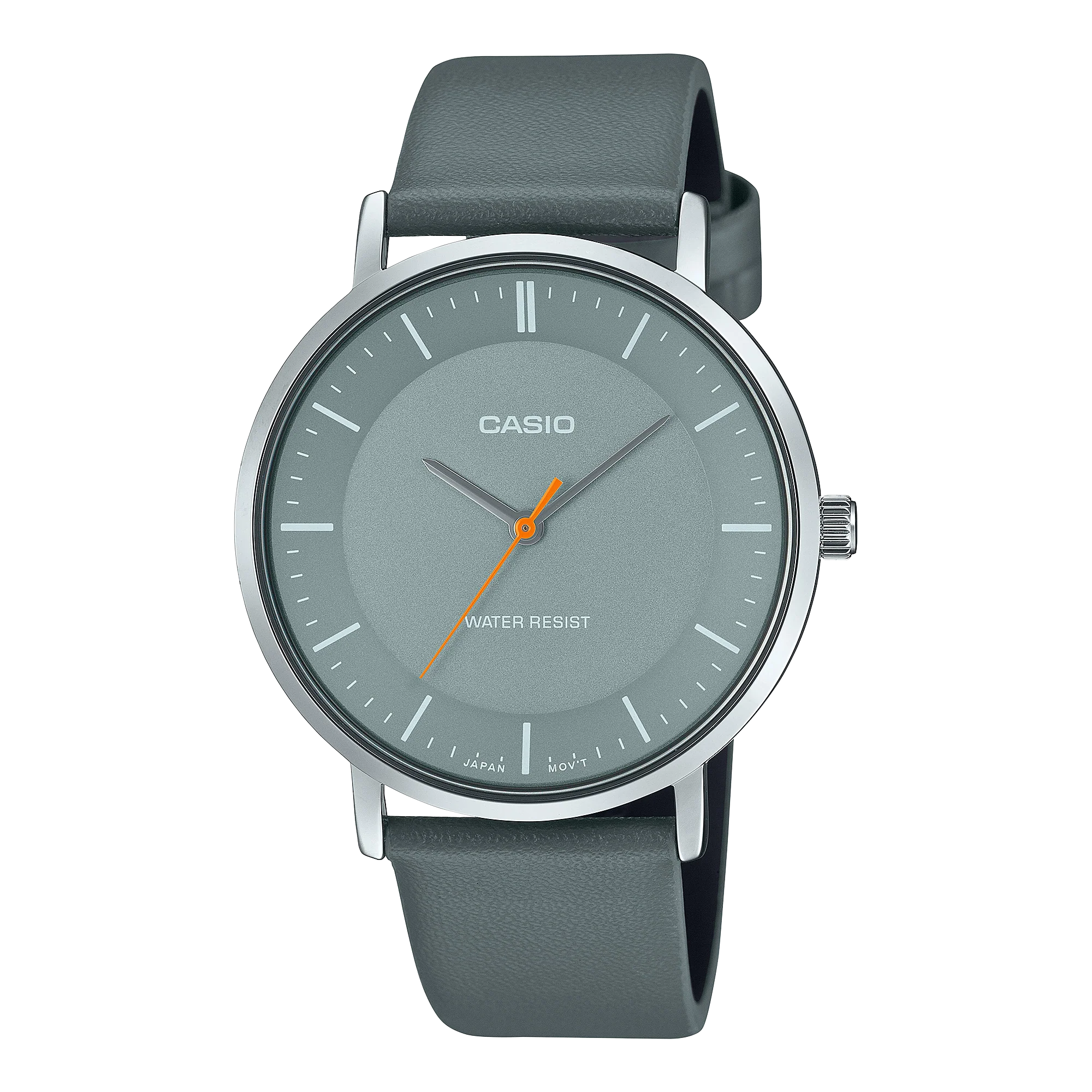 MTP-VT04L-8E Casio de hombre pulsera de piel