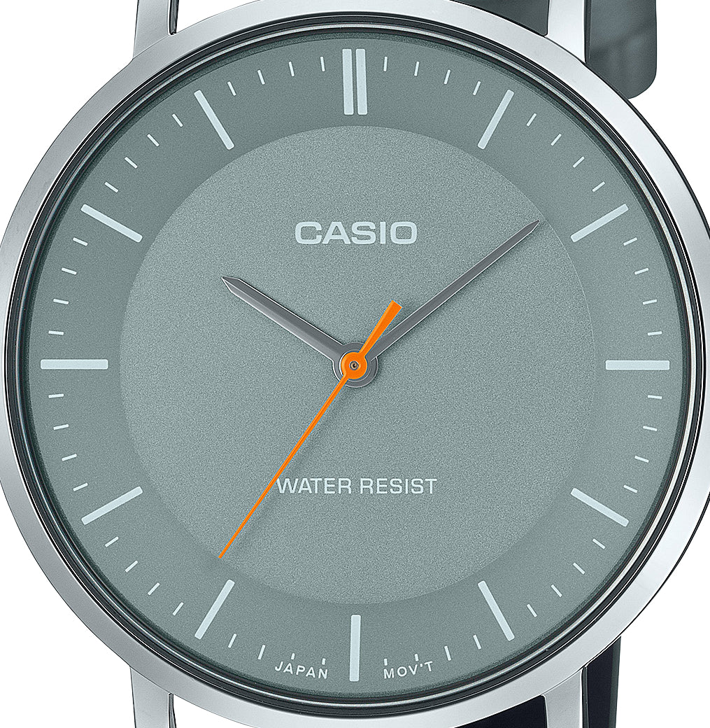 MTP-VT04L-8E Casio de hombre pulsera de piel - Image 3