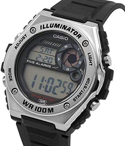 MWD-100H-1AV Reloj Casio para Hombre, Illuminator 10 Años de Batería - Image 2