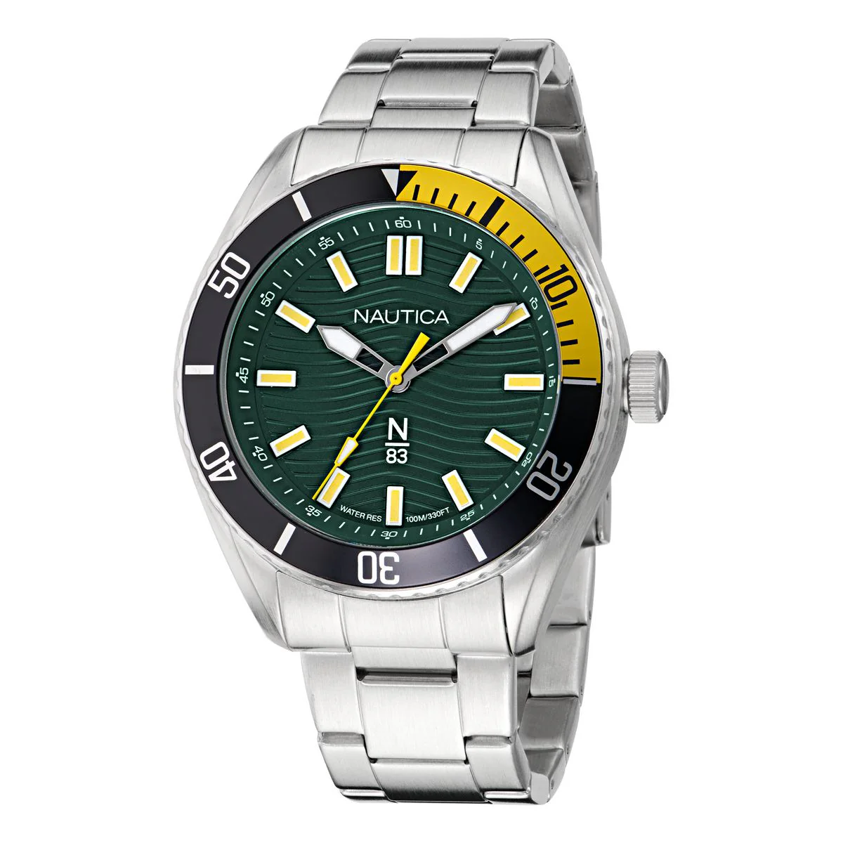 NAPFWS504 Reloj Nautica Finn World de hombre correa de metal