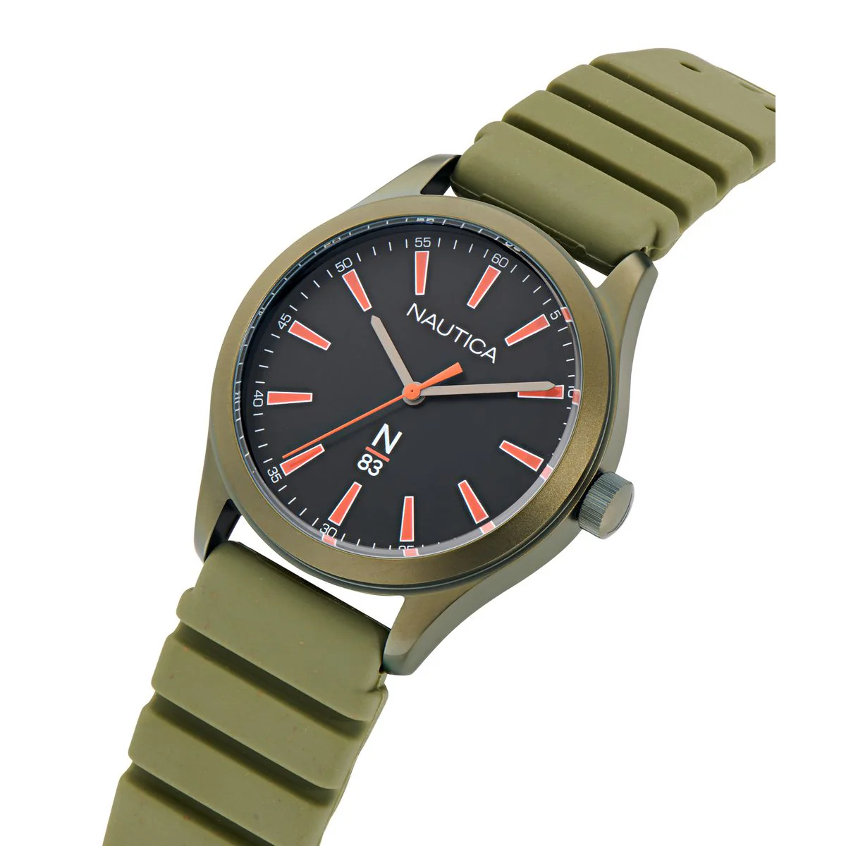 NAPHBF403 Reloj Nautica Hannay Bay de caballero banda de silicona - Image 3