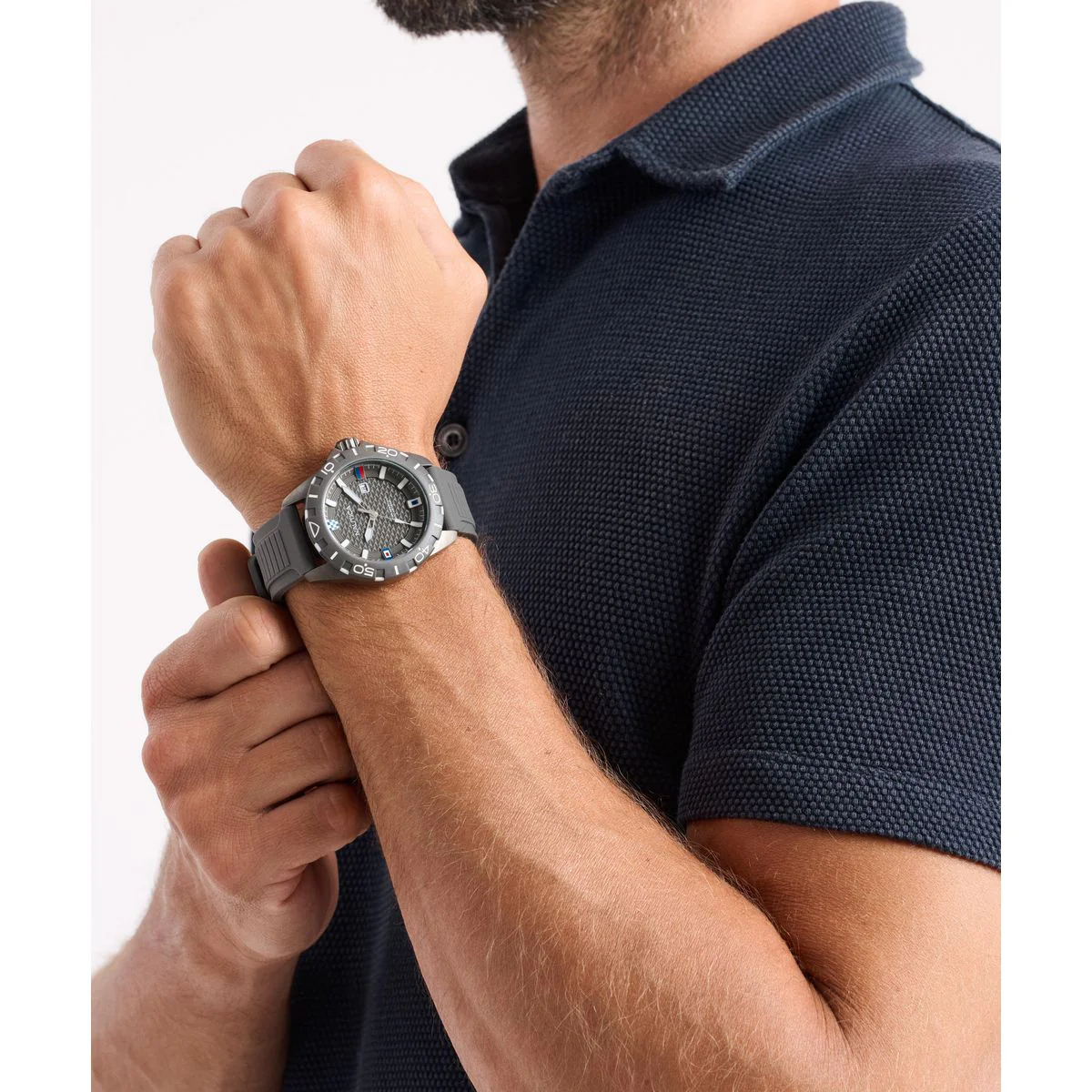 NAPNRS508 Reloj Nautica  NSR de hombre correa de caucho - Image 2