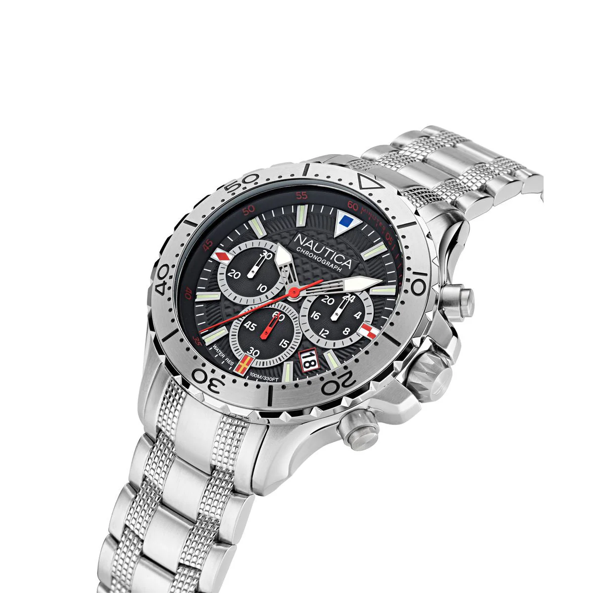 NAPNSF204 Reloj Nautica NST de caballero correa de metal - Image 2
