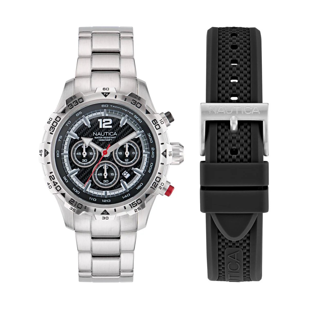 NAPNSS405 Reloj Nautica NST de hombre correa de caucho - Image 3