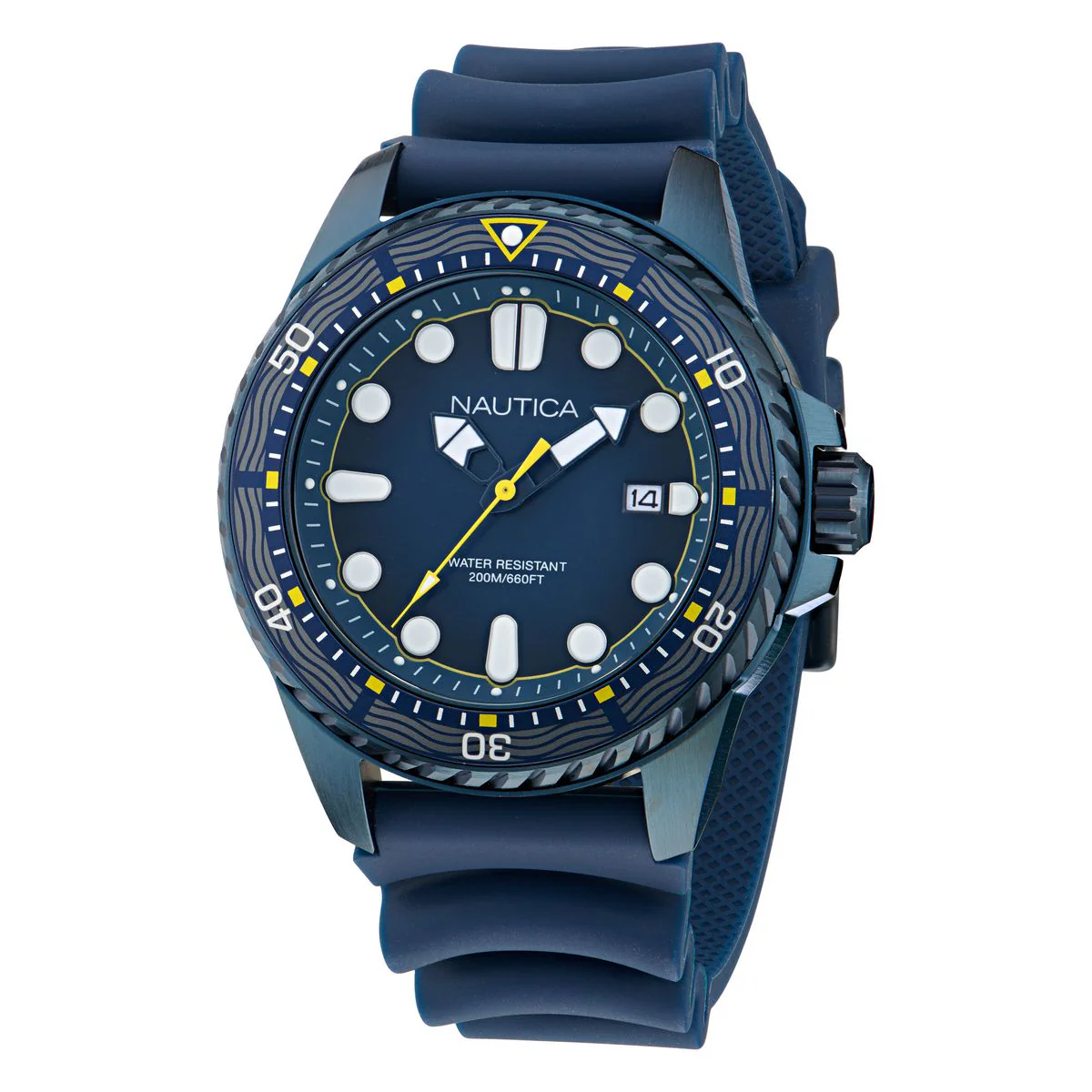 NAPSDF503 Reloj Nautica NCT Sea Dive de hombre correa de silicona