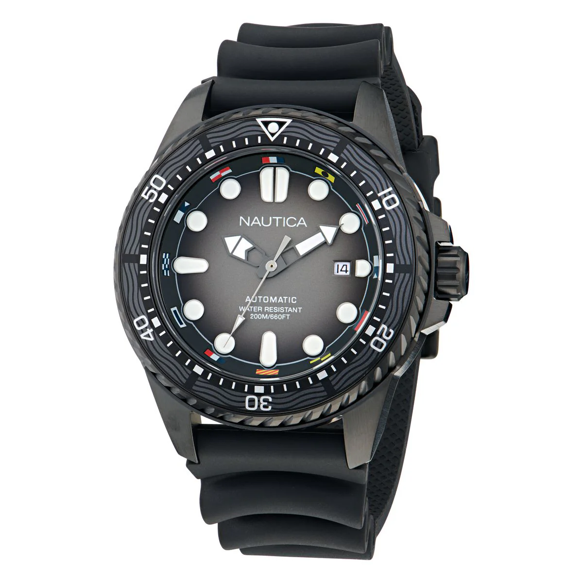 NAPSDF505 Reloj Nautica NCT Sea Dive de hombre correa de caucho