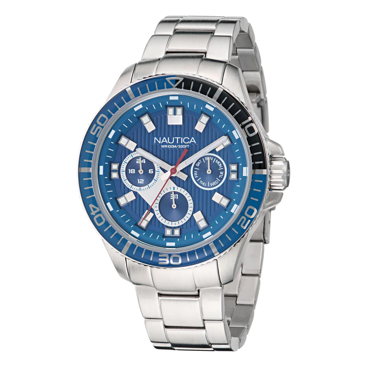 NAPWRS505 Reloj Nautica NCT Windrose de hombre pulsera de metal