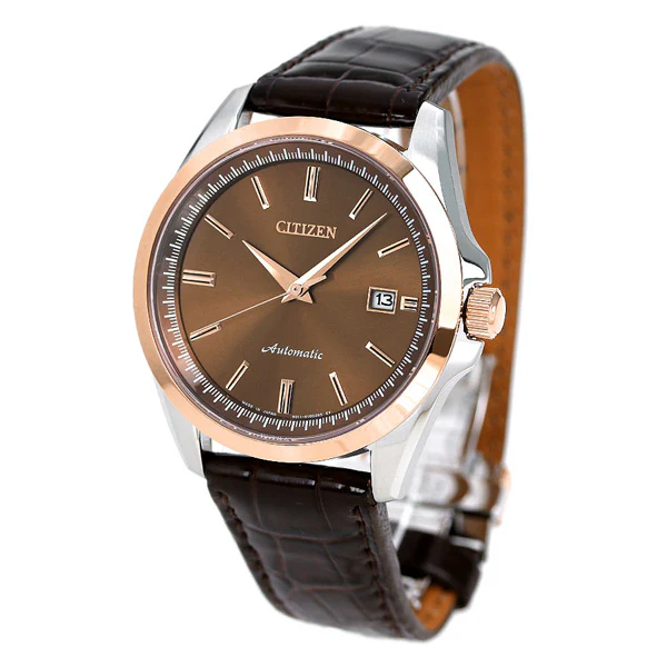 NB1045-16W Citizen Automatic de caballero pulsera de piel genuino - Image 5