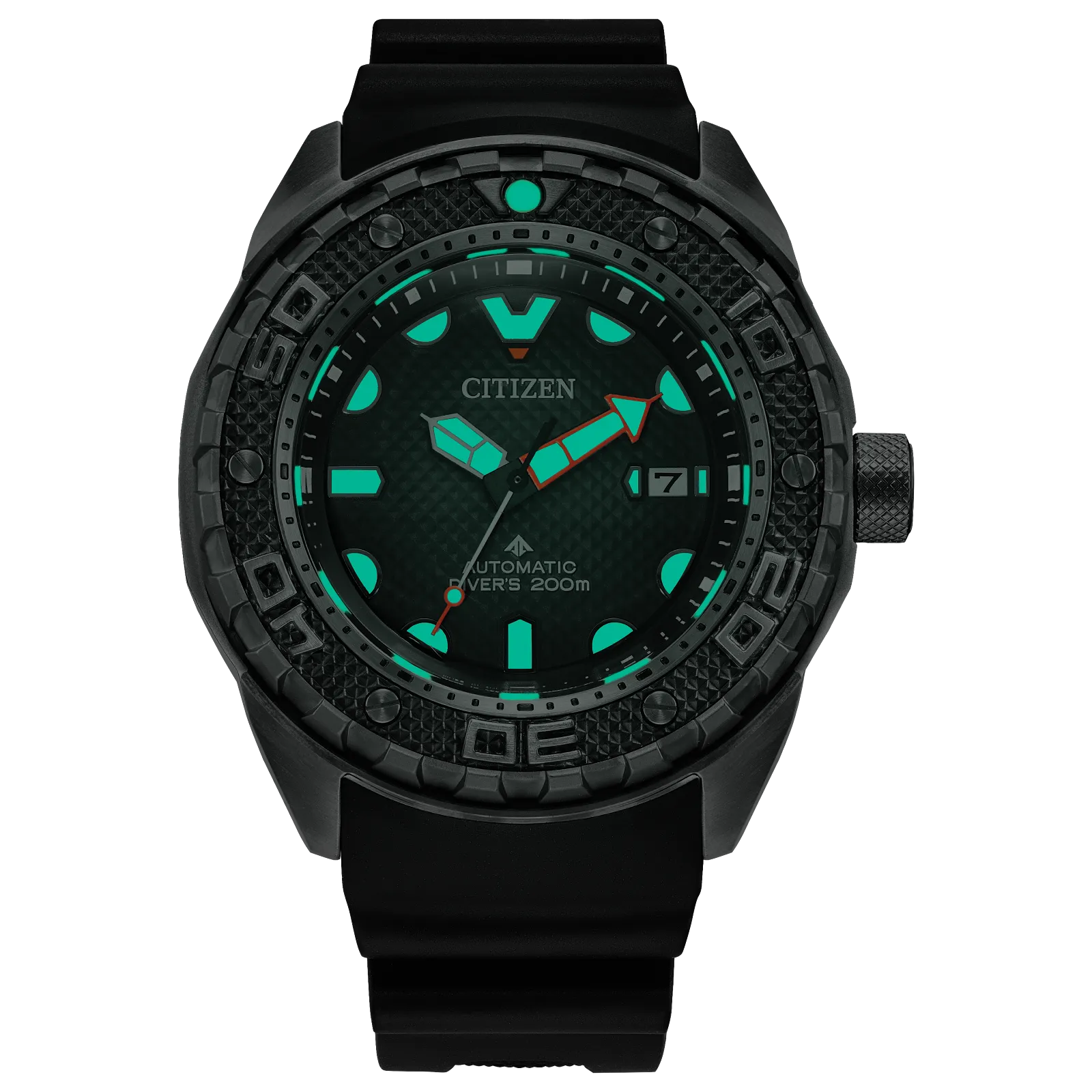 NB6005-05L Reloj Citizen Eco-Drive Promaster de hombre pulsera de caucho 46 mm - Image 2