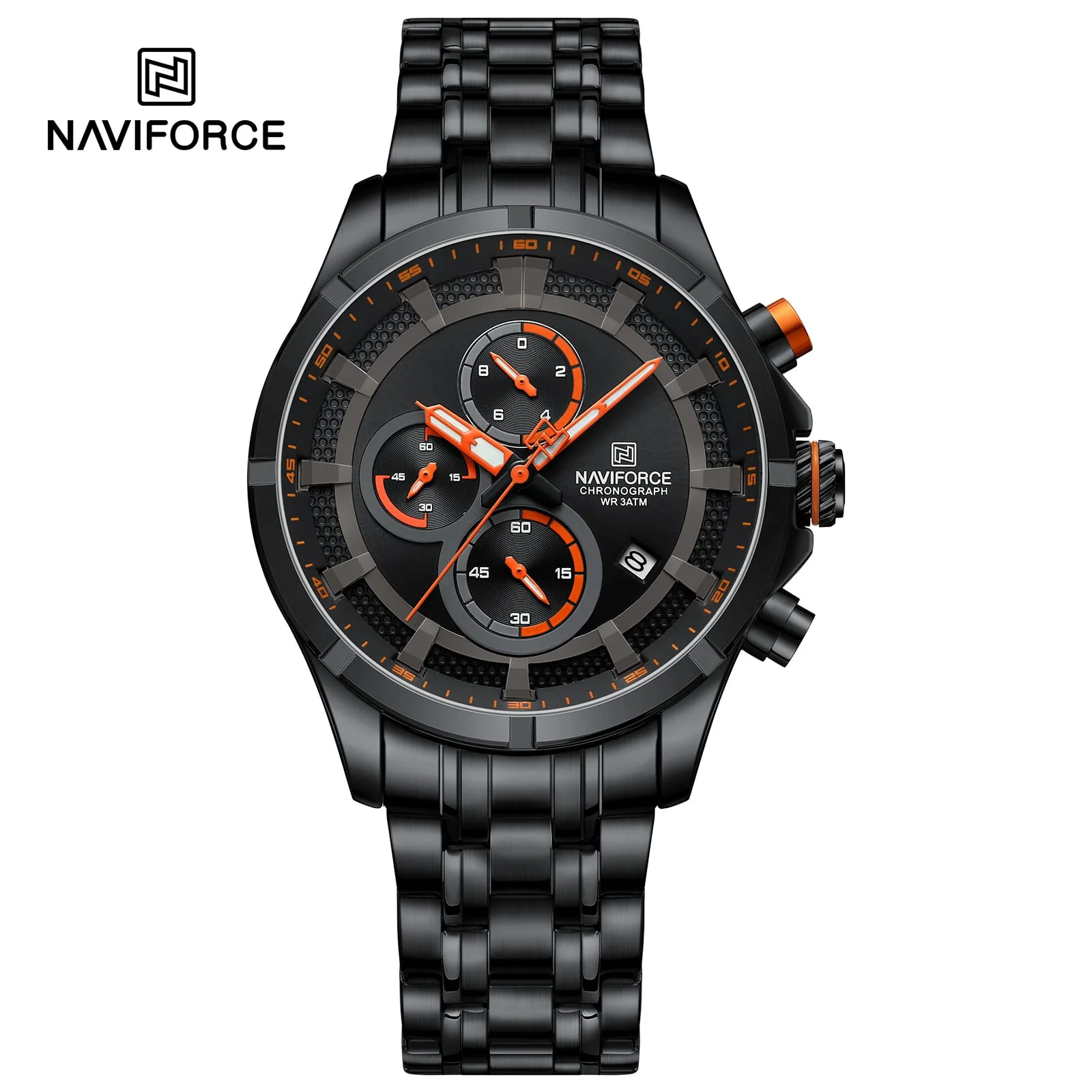 NF8046 Naviforce Reloj para caballero pulsera de metal - Image 7
