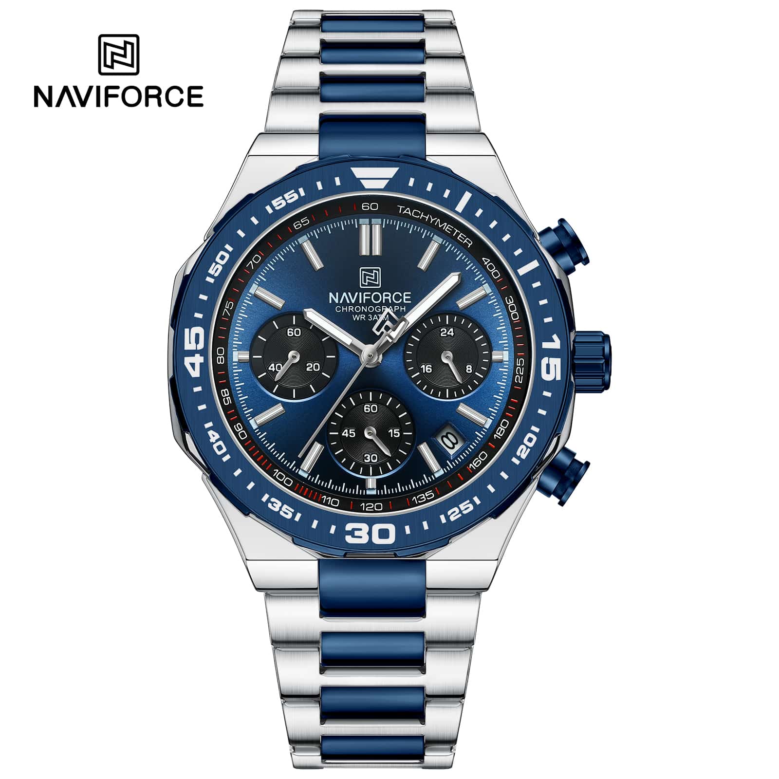 NF8049 Naviforce reloj para caballero pulsera de metal - Image 2