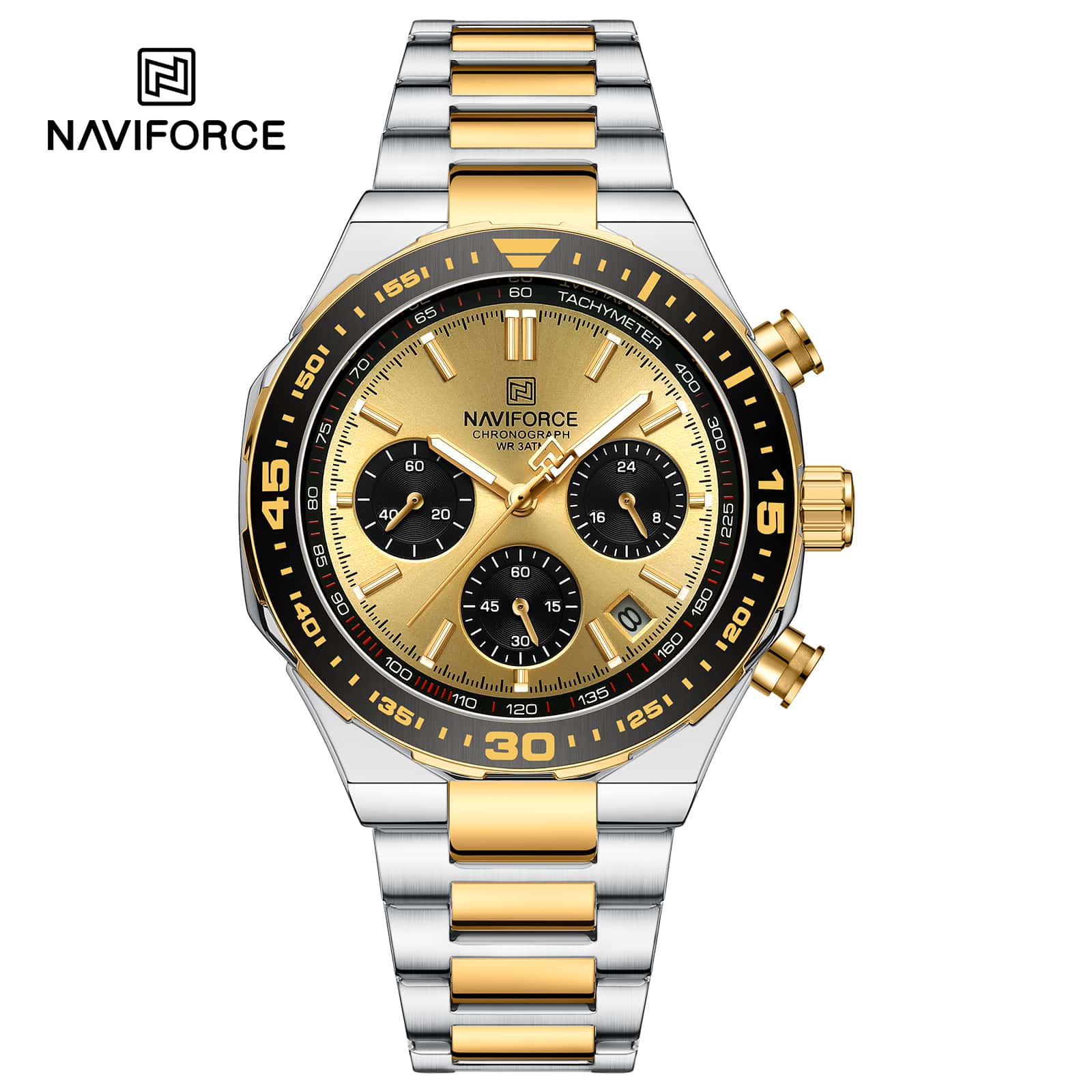 NF8049 Naviforce reloj para caballero pulsera de metal - Image 3