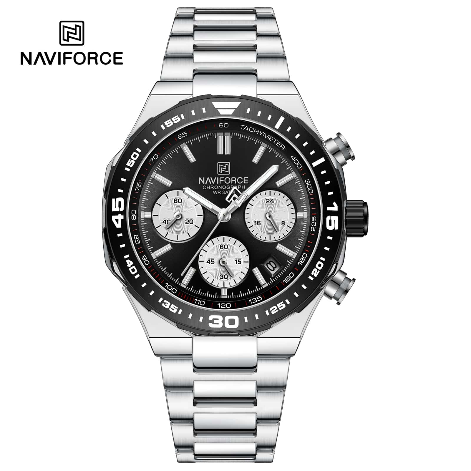 NF8049 Naviforce reloj para caballero pulsera de metal - Image 5