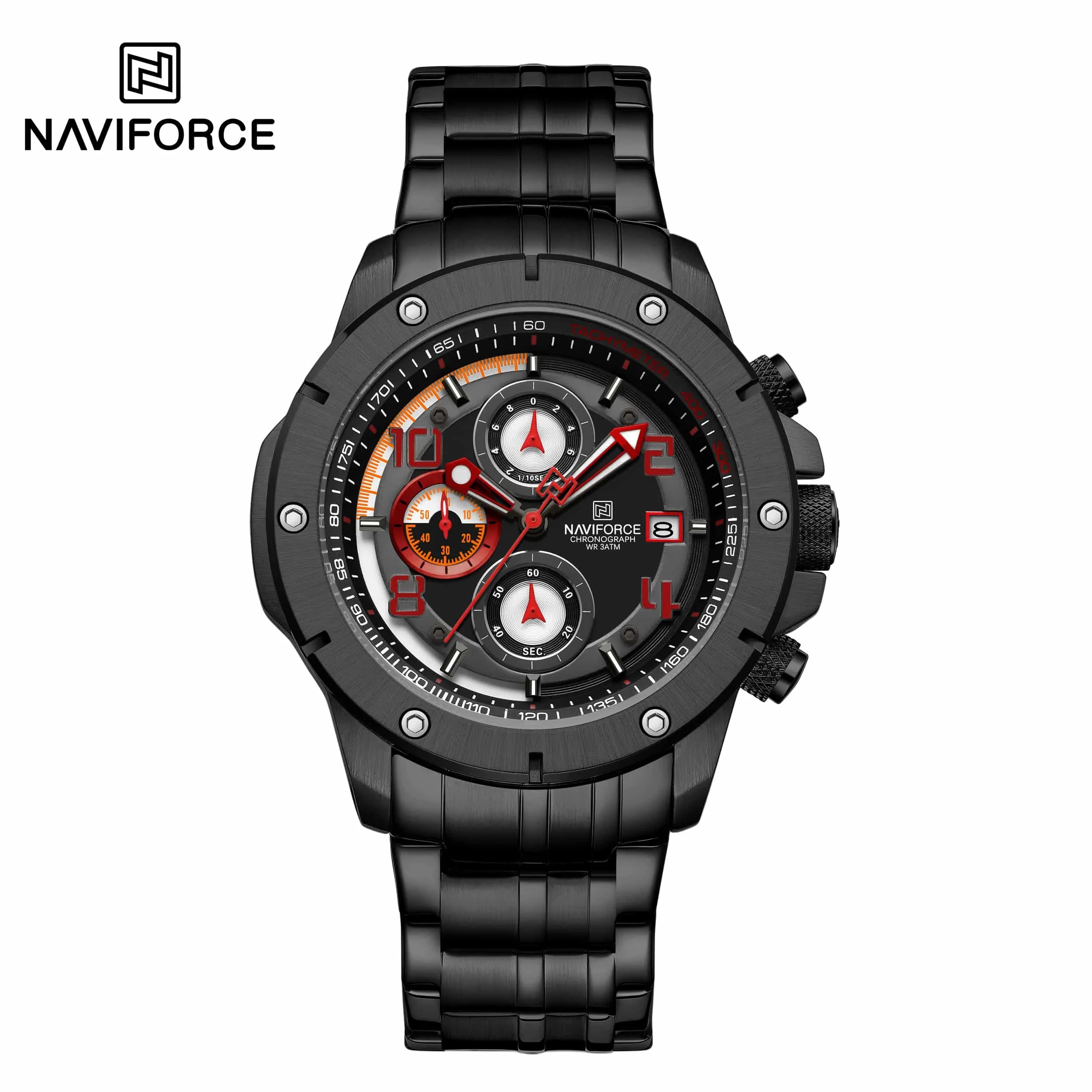 NF8056 Naviforce reloj para caballero correa de metal - Image 5