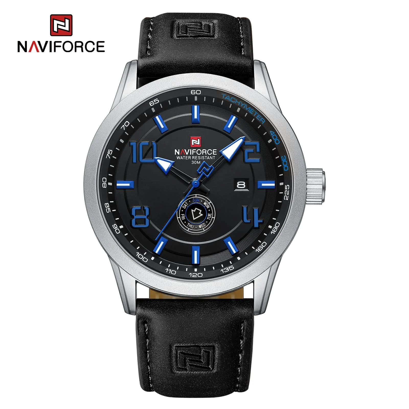 NF9229 Naviforce Reloj para hombre pulsera de piel - Image 2