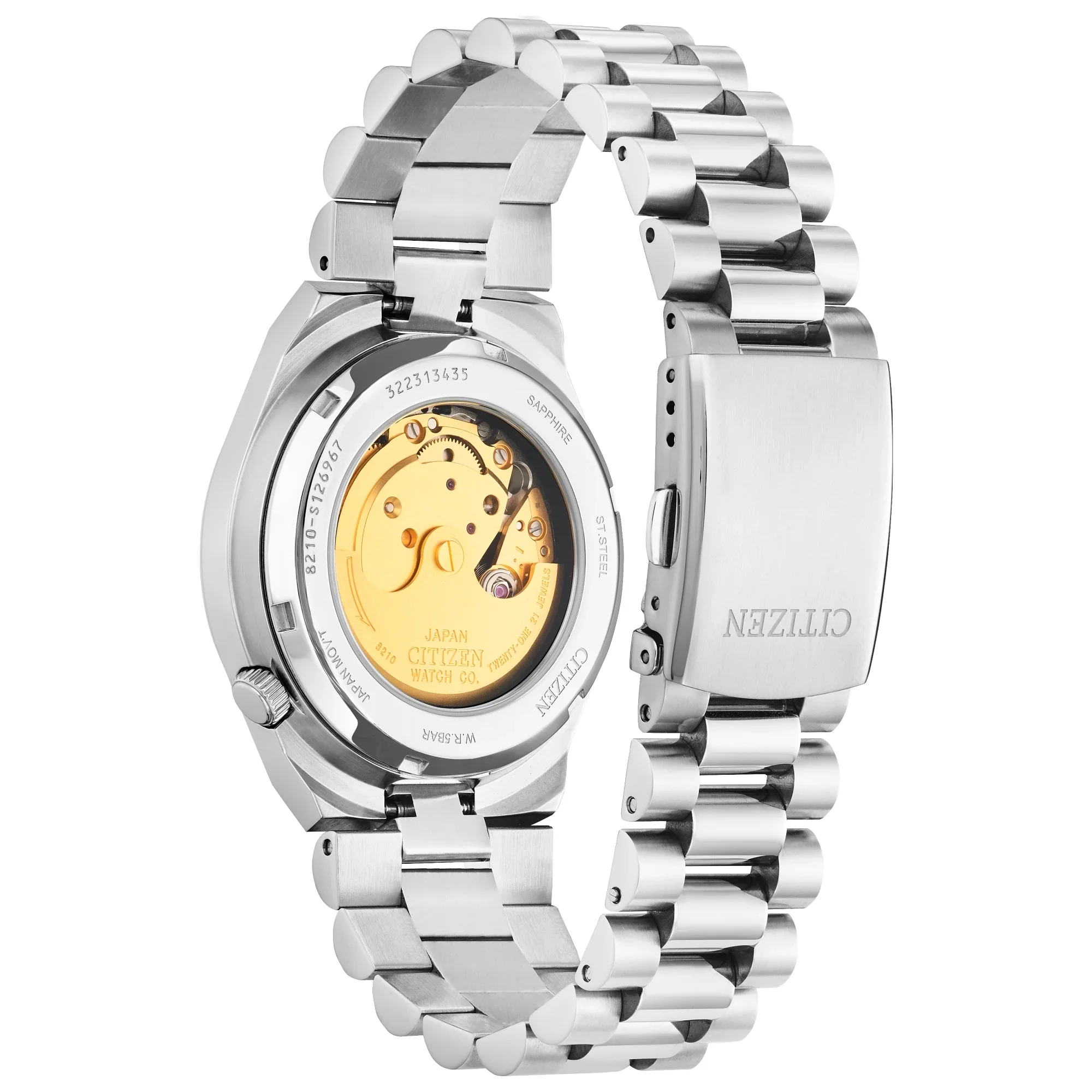 NJ0150-56Z Reloj Citizen Tsuyosa unisex correa de metal - Image 2
