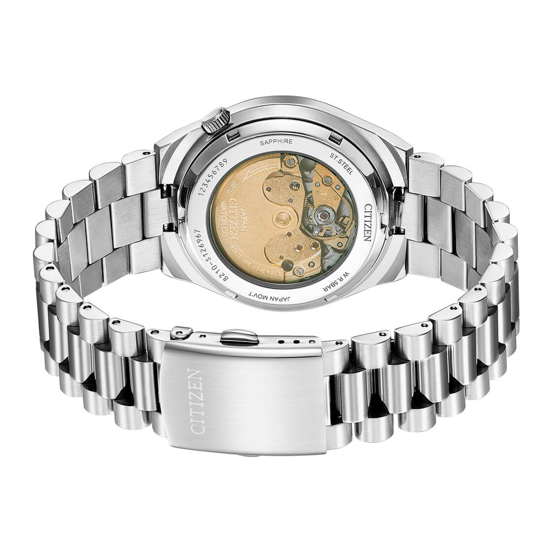 NJ0150-81A Citizen para caballero pulsera de metal - Image 4