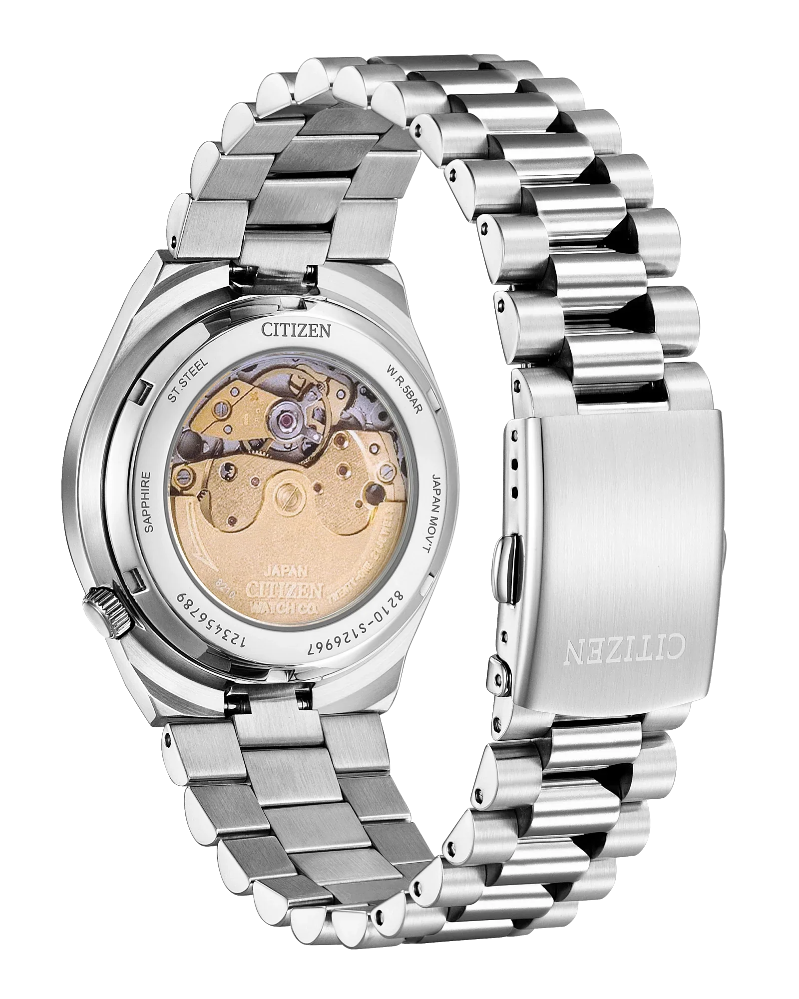 NJ0151-53Z Reloj Citizen  Eco-Drive Tsuyosa de caballero pulsera de metal 40 mm - Image 3