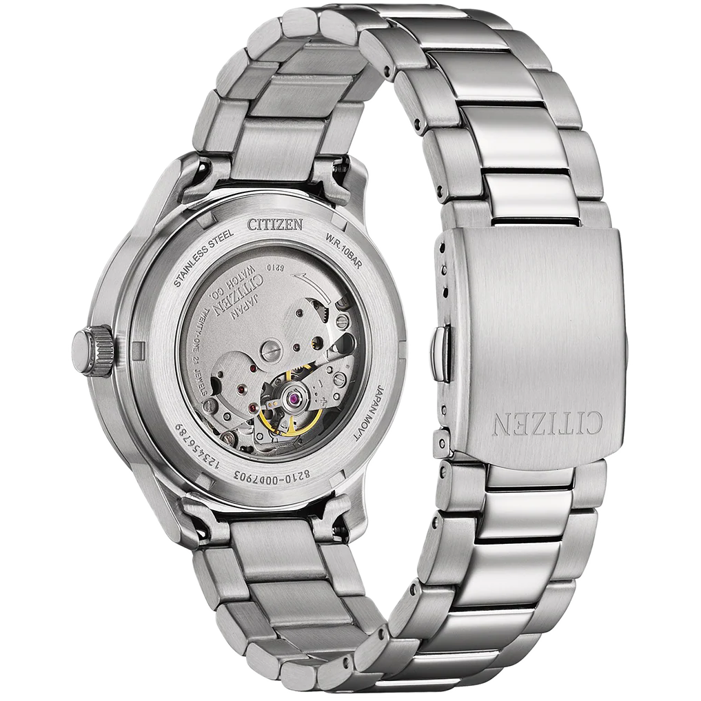 NJ0191-83L Reloj Citizen Mechanical Automático de hombre banda de metal - Image 2