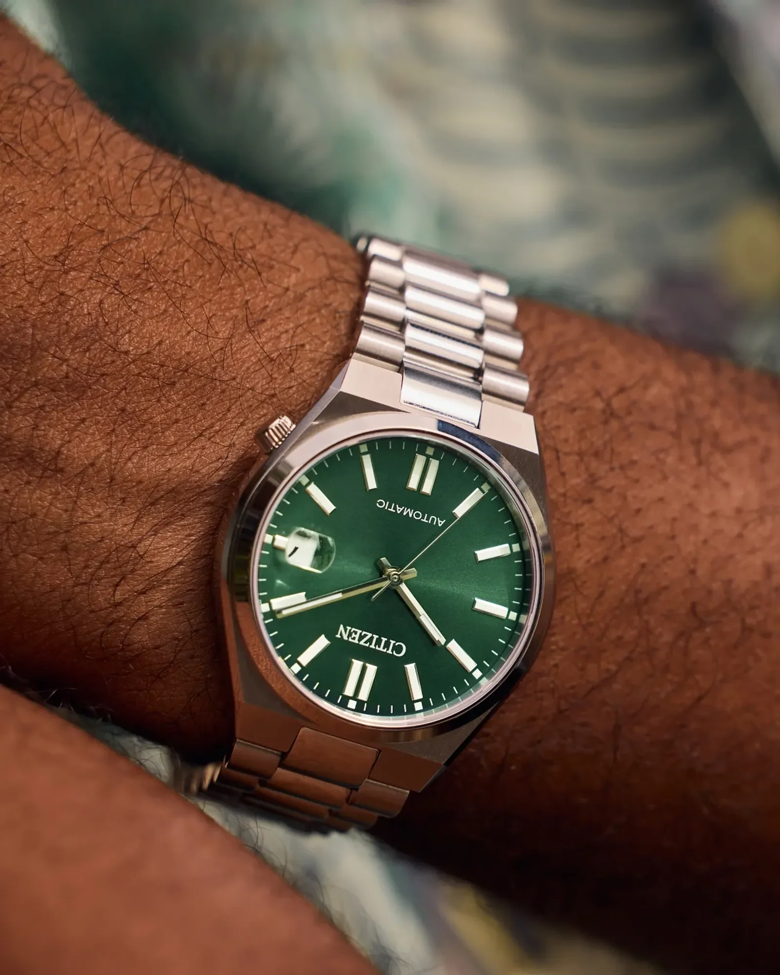 NJ0200-50X Reloj Citizen Tsuyosa Automatic de hombre pulsera de metal 37 mm - Image 2