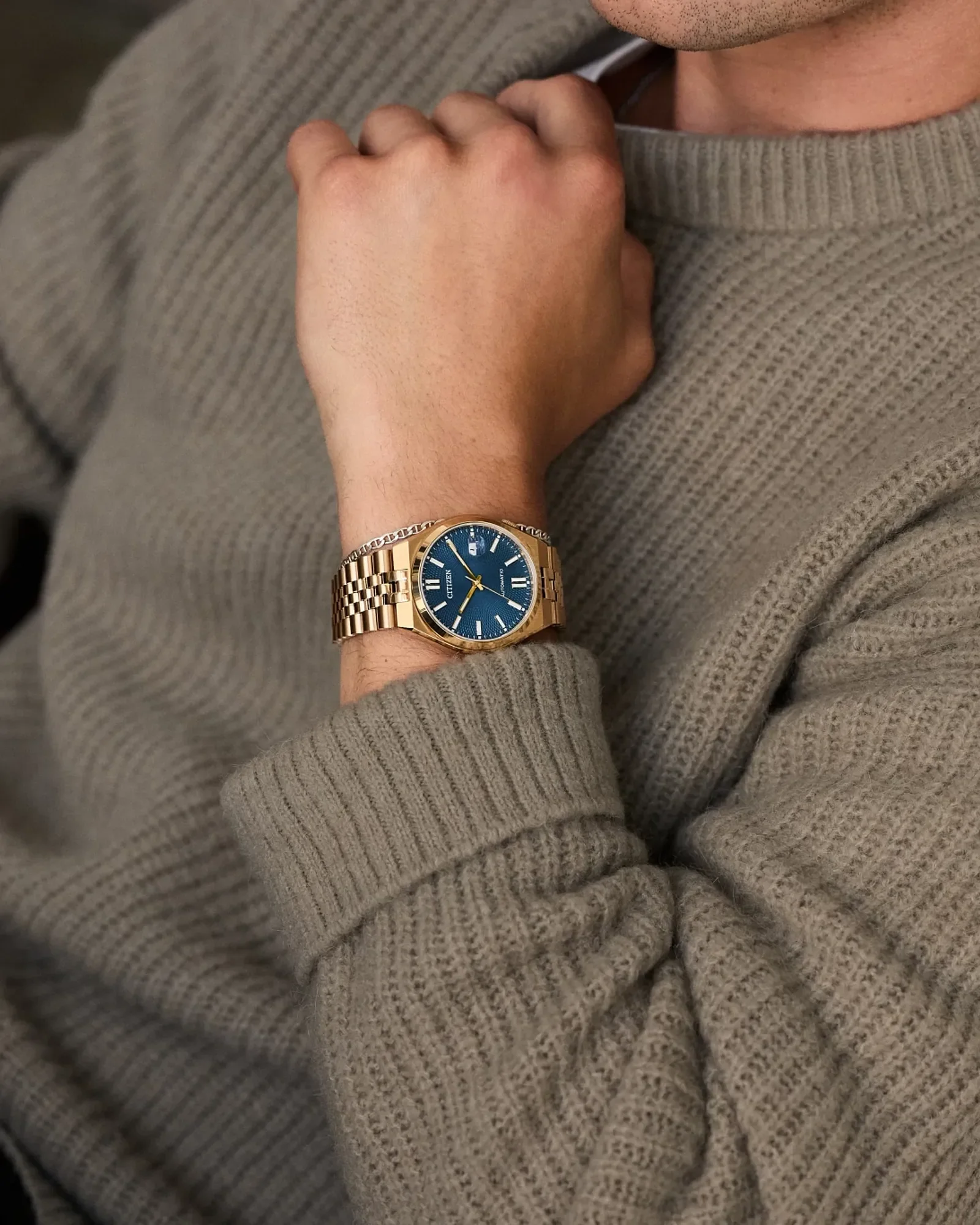 NK0023-57L Reloj Citizen Tsuyosa 60 de hombre correa de metal - Image 3