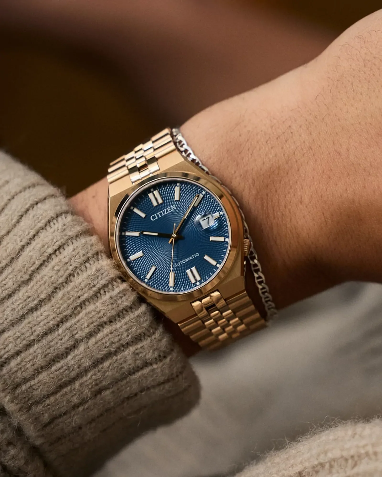 NK0023-57L Reloj Citizen Tsuyosa 60 de hombre correa de metal - Image 4