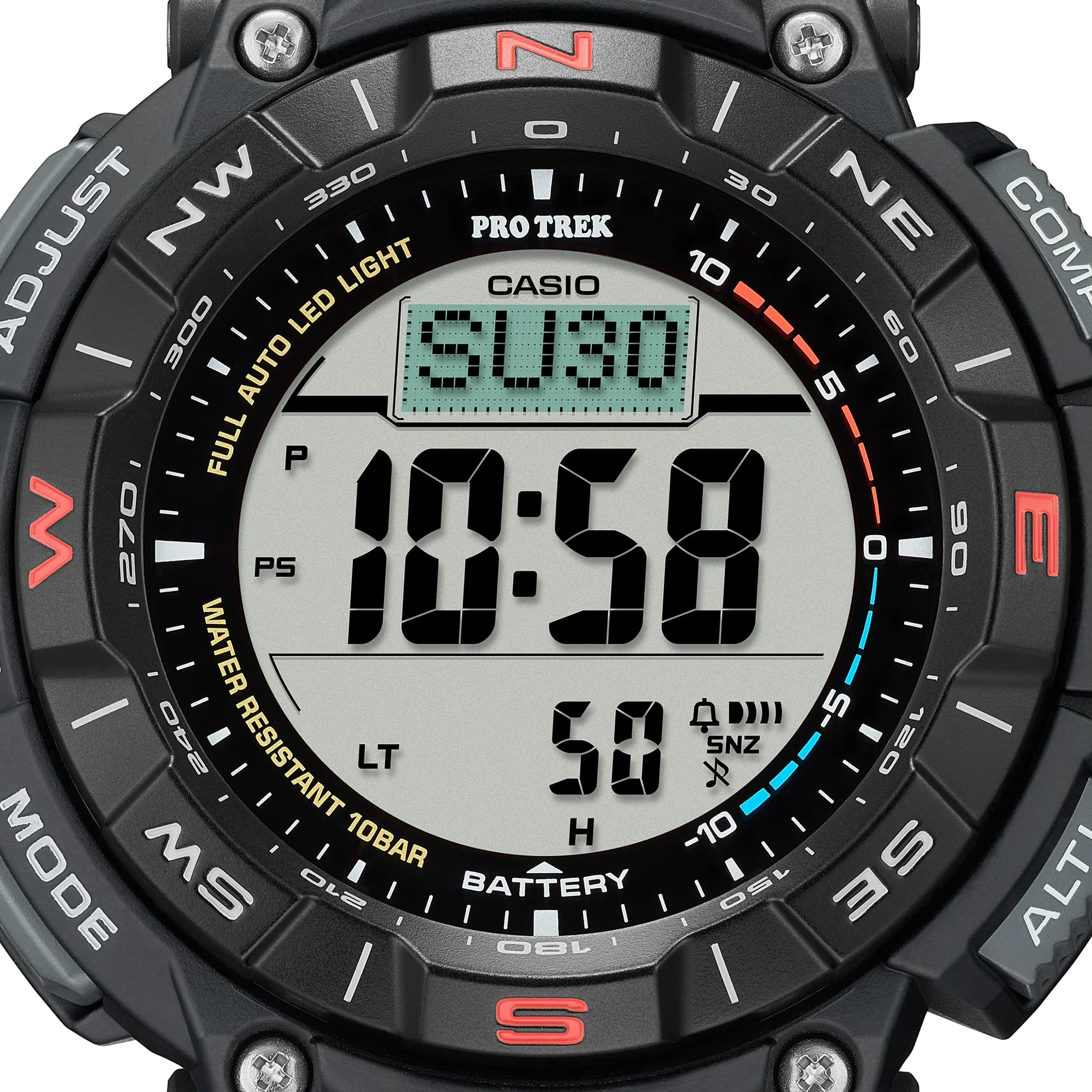 PRG-340-1 Reloj Casio Pro Trek de hombre correa de resina - Image 7