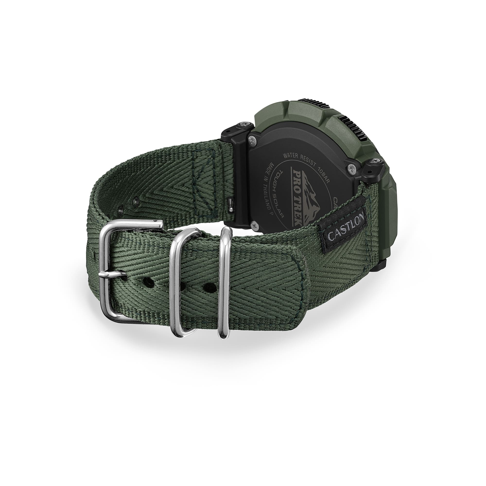 PRG-340B-3 Reloj Pro Trek Casio de hombre pulsera de tela - Image 2