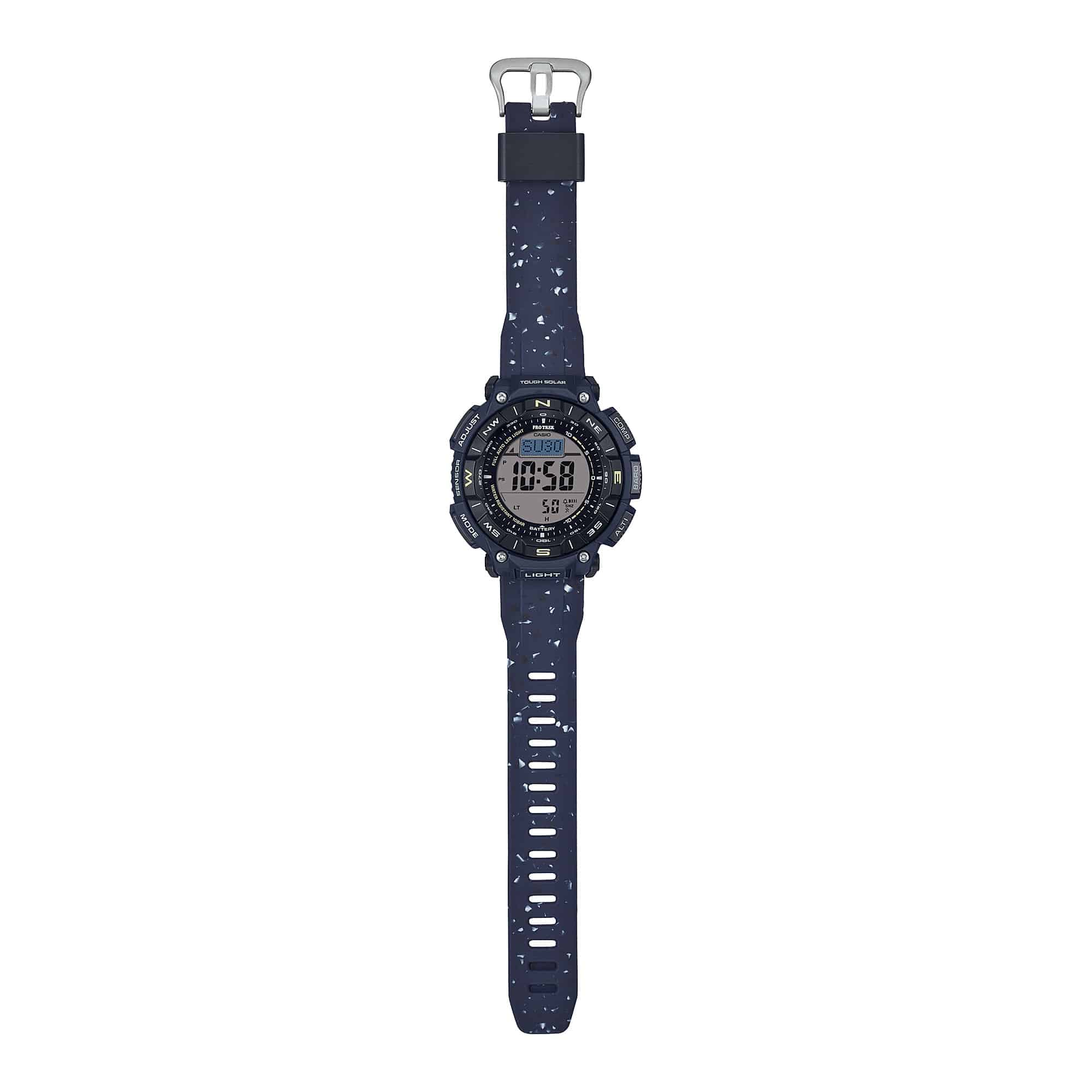 PRG-340SC-2 Casio Reloj para caballero pulsera de caucho Pro Trek - Image 4