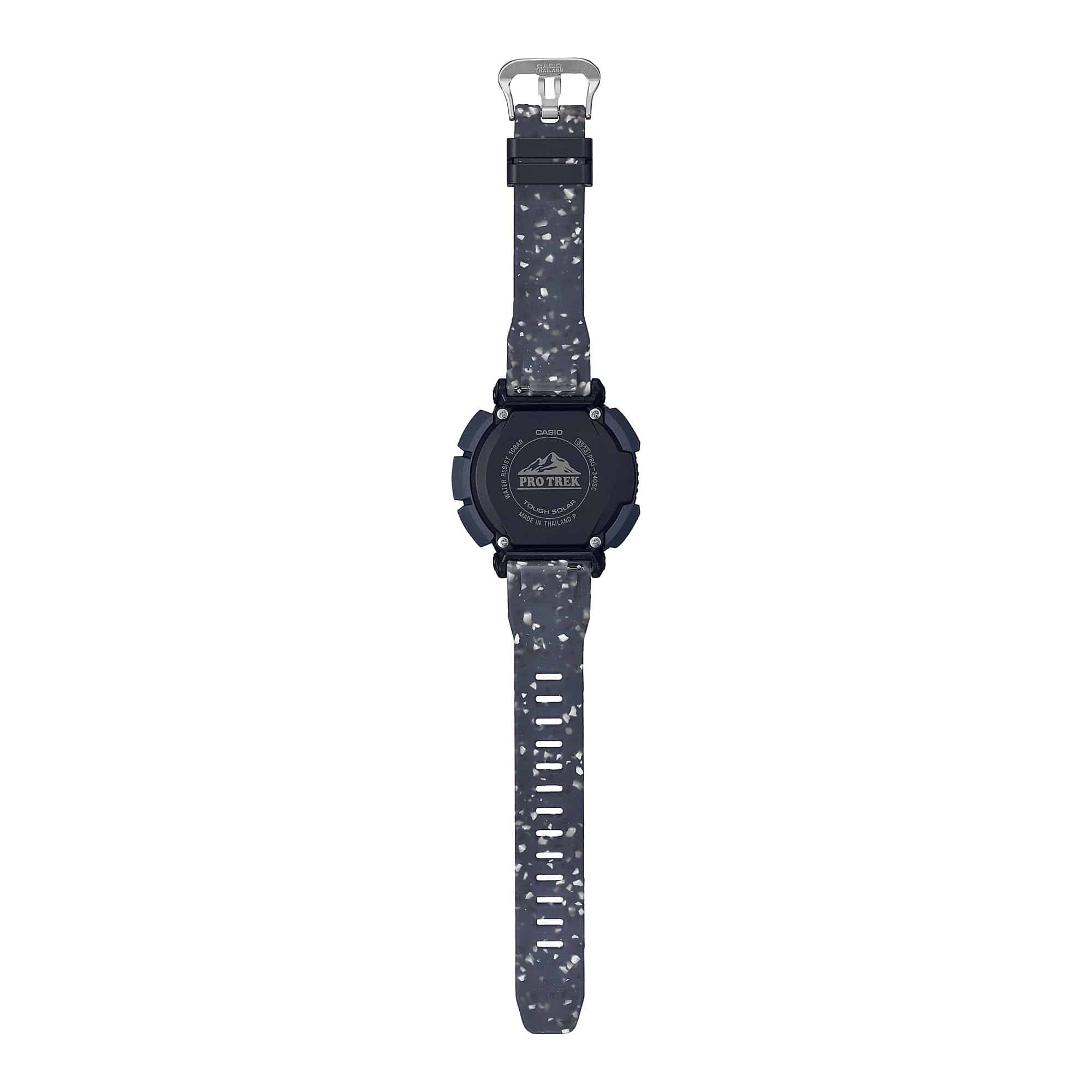 PRG-340SC-2 Casio Reloj para caballero pulsera de caucho Pro Trek - Image 5