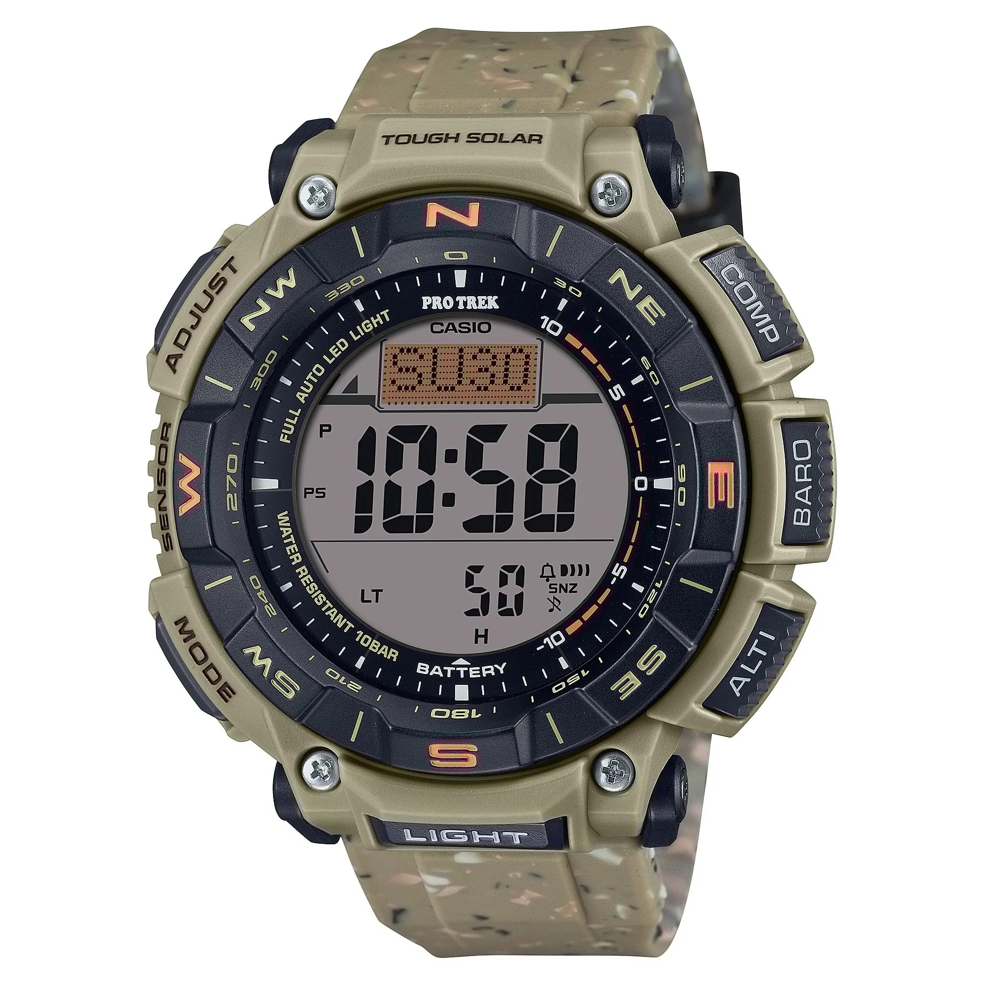 PRG-340SC-5 Casio Reloj para caballero Pro Trek con Bluetooth