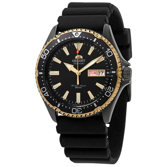 RA-AA0005B Orient Automático Kamasu Reloj De Caballero Correa de Goma - Image 4