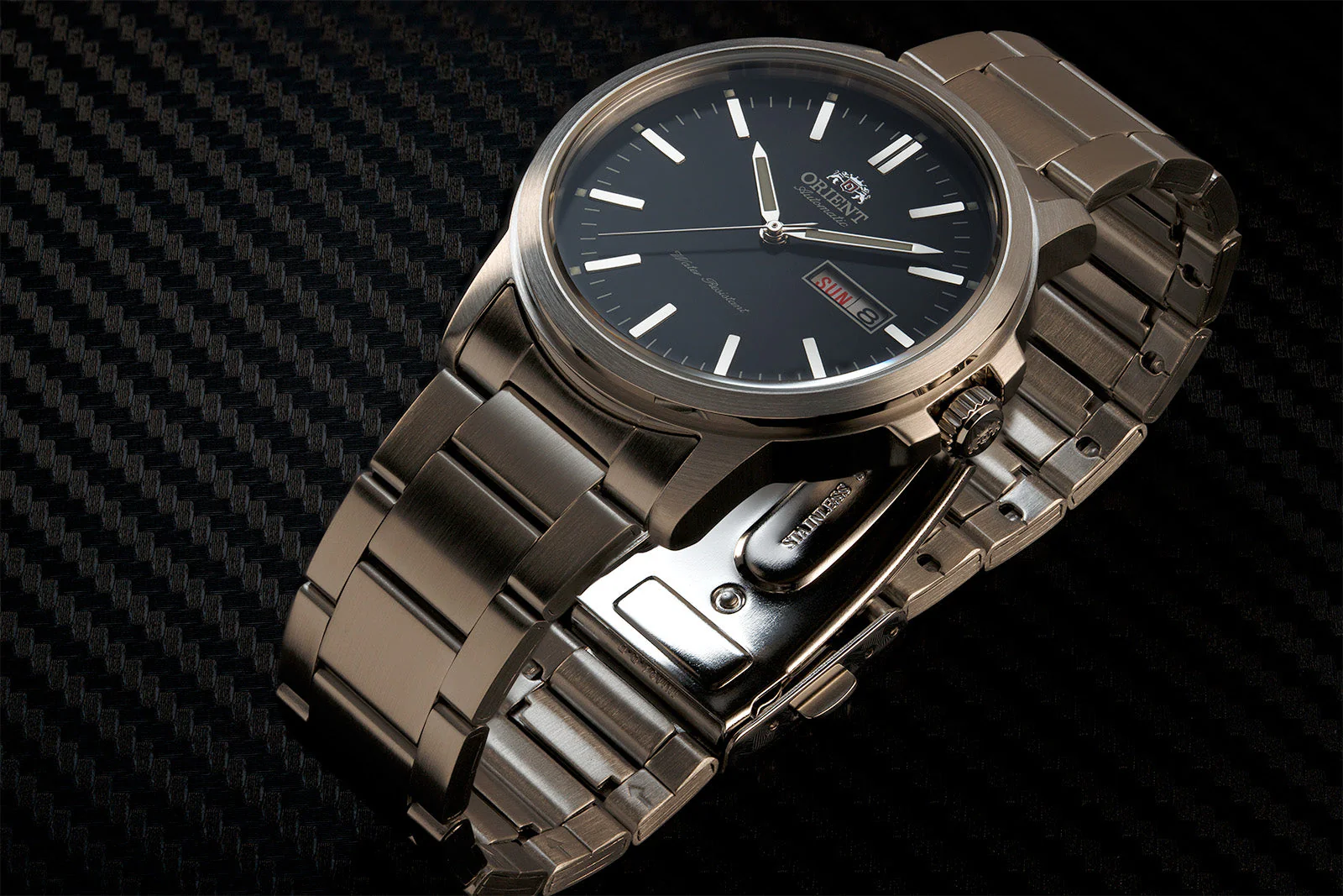 RA-AA0C01B Orient Mechanical Contemporary Automático Reloj para Hombres Banda de Metal - Image 2