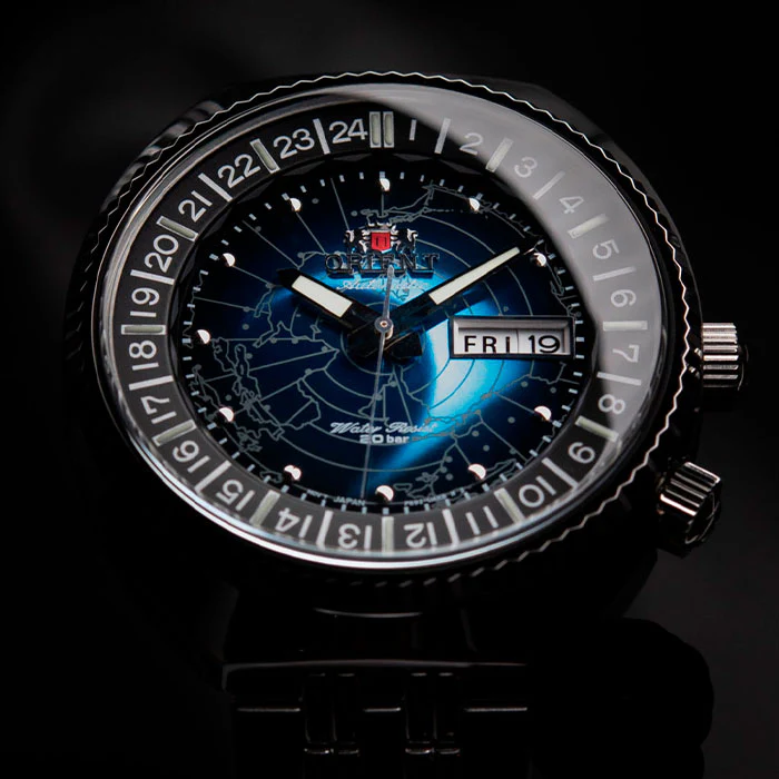 RA-AA0E03L Reloj Orient Revival Análogo para Caballero pulsera de Metal - Image 5