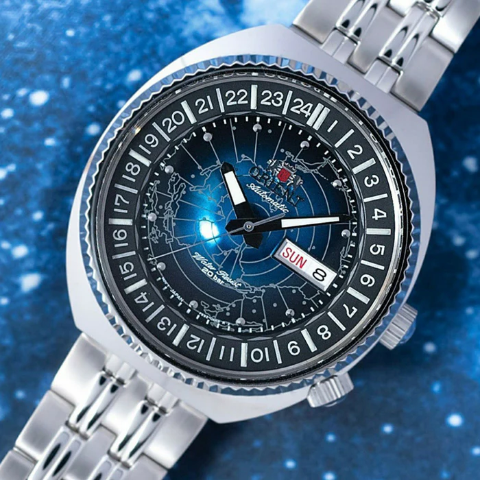 RA-AA0E03L Reloj Orient Revival Análogo para Caballero pulsera de Metal - Image 6