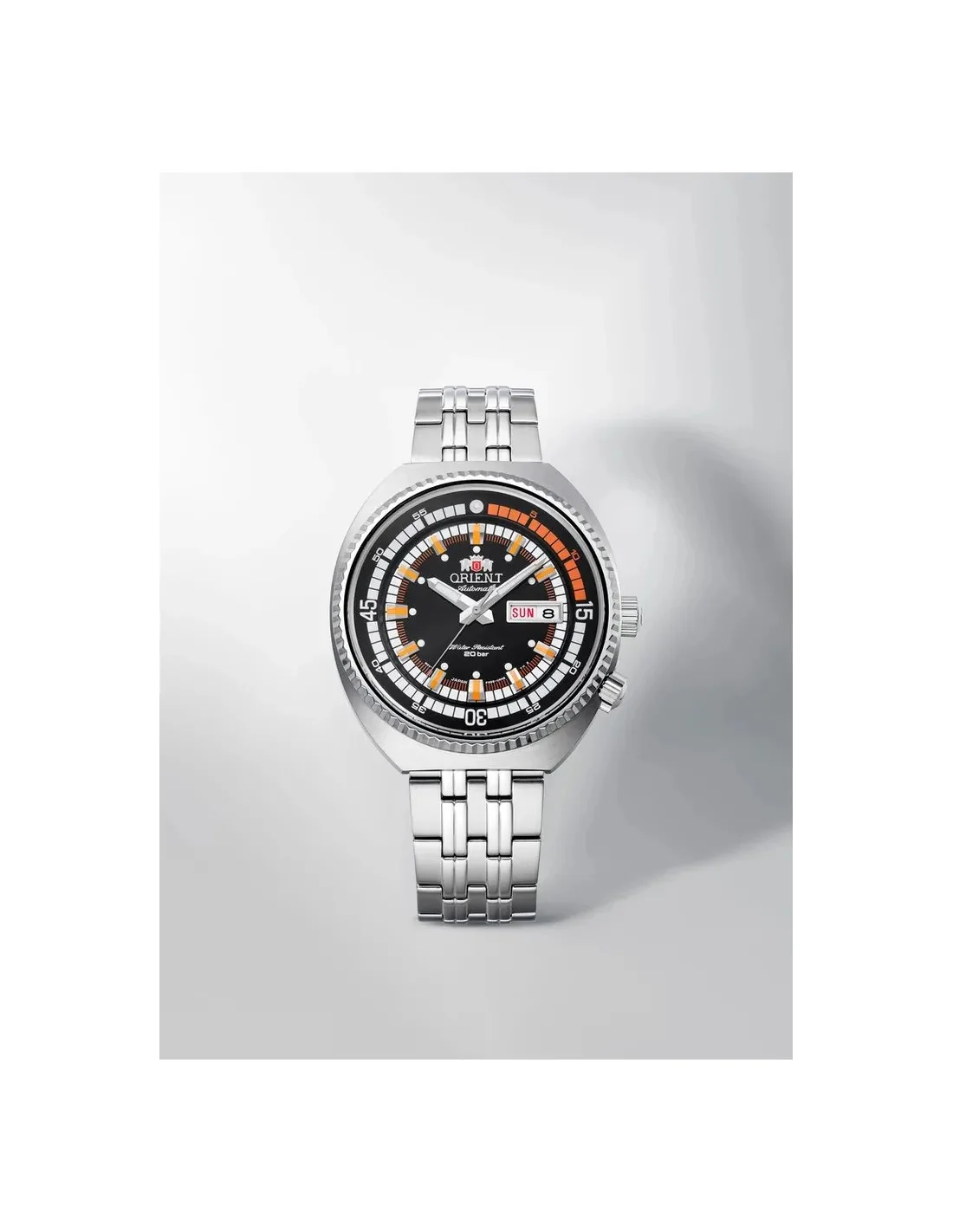 RA-AA0E05B Orient Neo Classic Sports Automático Reloj De Hombre Pulsera de Acero Inoxidable - Image 5