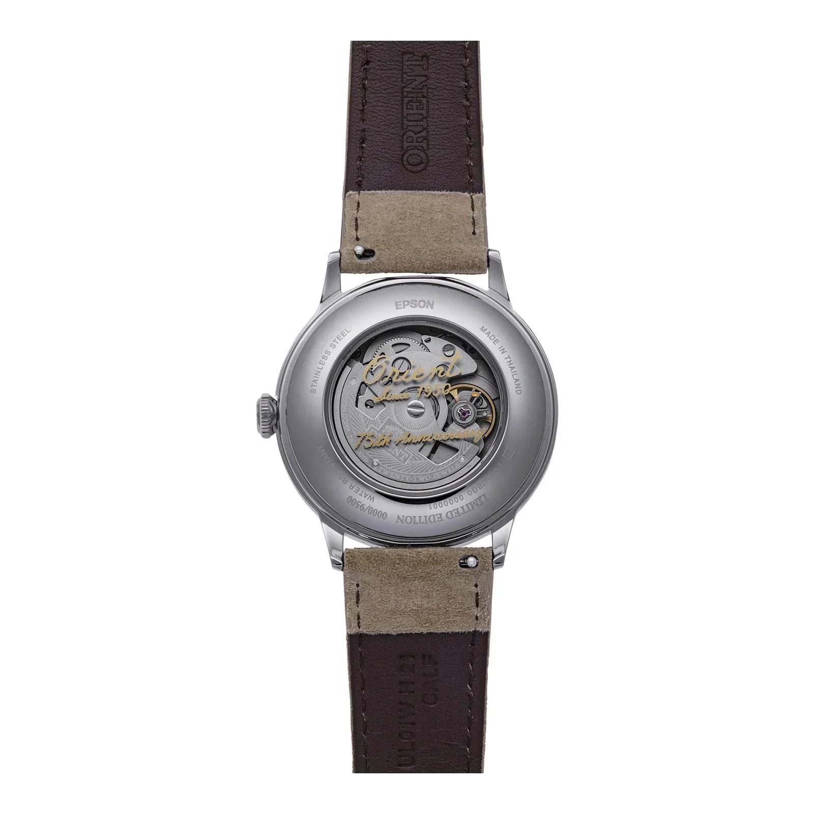 RA-AC0027S Reloj Orient Bambino de hombre pulsera de cuero - Image 3