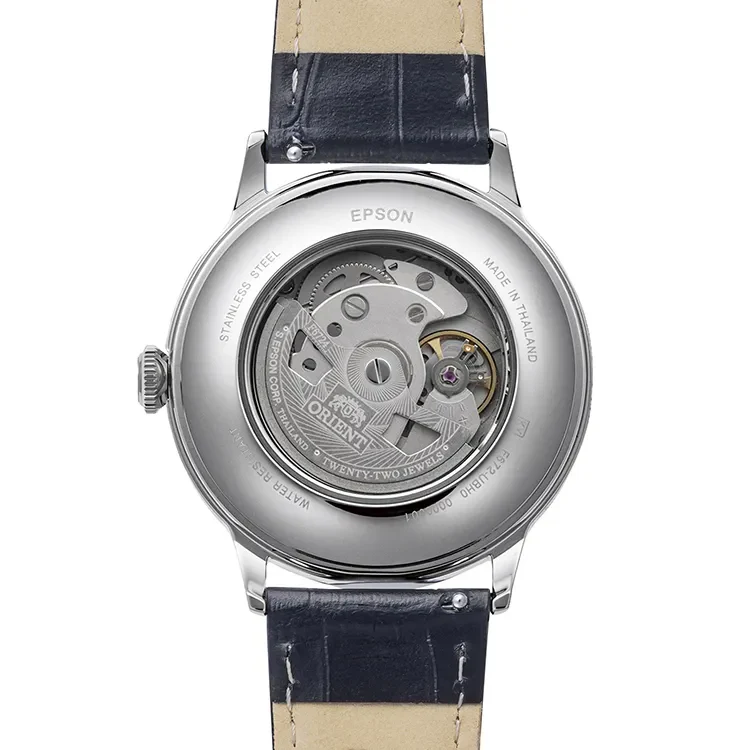 RA-AC0031S Reloj Orient Bambino de hombre correa de cuero - Image 2