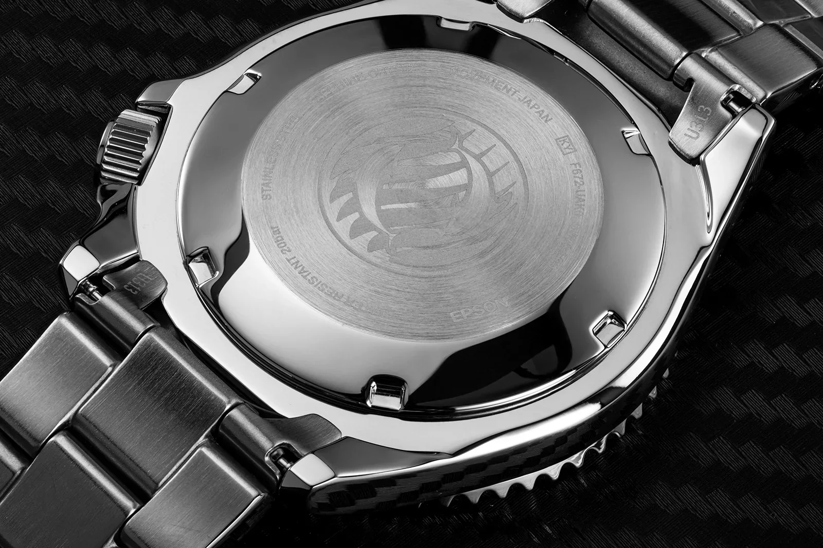 RA-AC0K03L Orient Triton de caballero pulsera de metal - Image 3