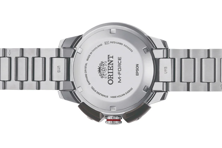 RA-AC0L02R Orient M-Force reloj para caballero pulsera de metal - Image 2