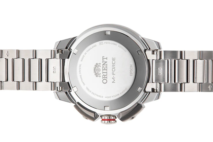 RA-AC0L07L Orient ;M-Force reloj de hombre correa de acero inoxdable - Image 2