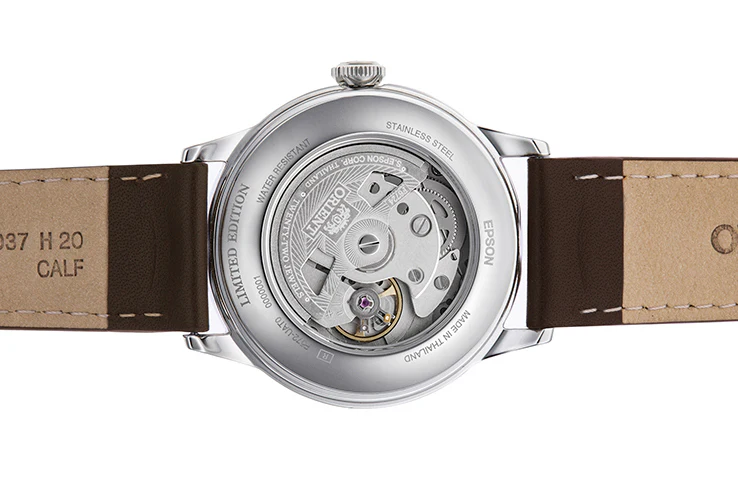 RA-AC0M15Y Reloj Orient Bambino de caballero correa de piel 44 mm - Image 2
