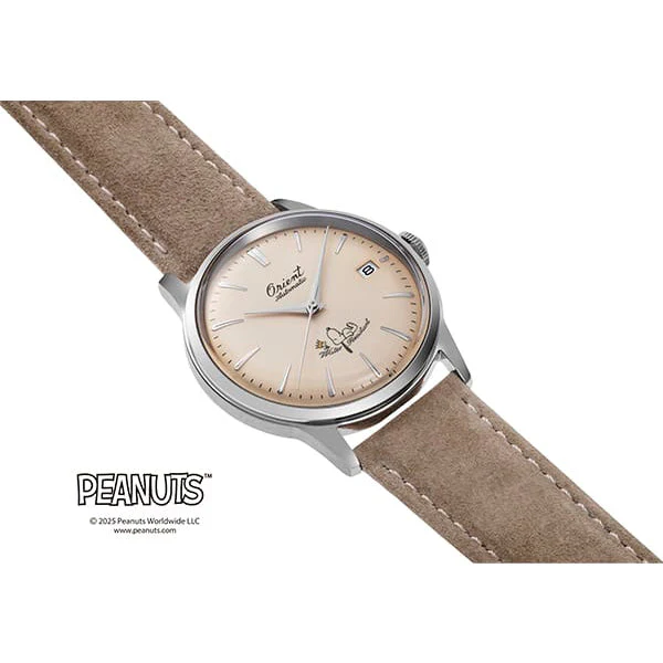 RA-AC0M17G Reloj Bambino x Snoopy Peanuts de hombre correa de cuero 38 mm - Image 2