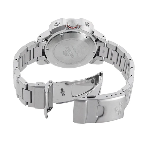 RA-AC0N01B Orient M-Force de hombre pulsera de metal análogo - Image 3
