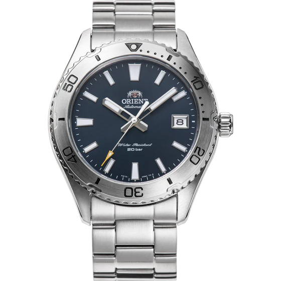 RA-AC0Q02L Orient Mako 40 de caballero correa de metal